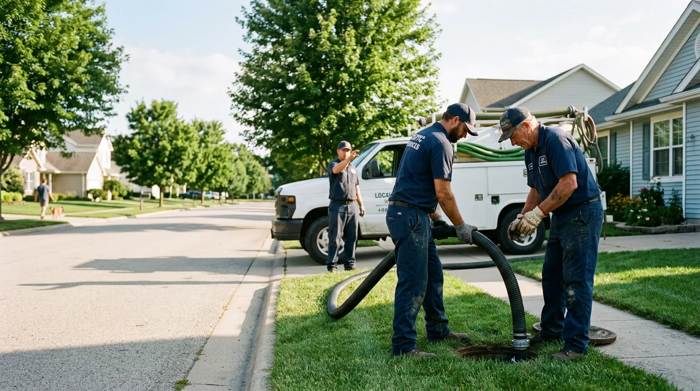 Septic Tank Cleaning in Cornersville, TN